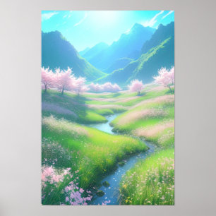 Cherry Blossom Dreams Poster