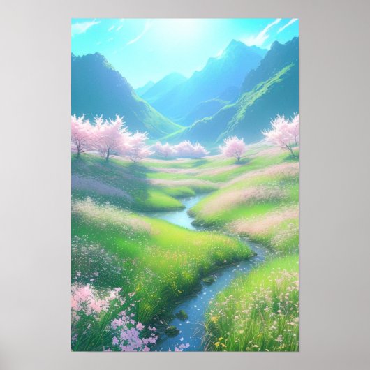 Cherry Blossom Dreams Poster (Voorkant)