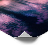 Cherry Blossom Dreamweaver bij de rivier Poster (Hoek)