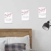 Cherry Blossom Dua Print Set – Ramadan Wall Art  (Slaapkamer)