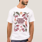 Cherry Blossom Eatery T-shirt (Voorkant)