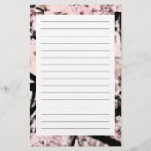 Cherry Blossom Edited Briefpapier (Voorkant)
