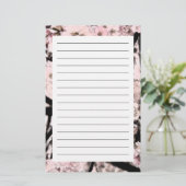 Cherry Blossom Edited Briefpapier (Staand voorkant)