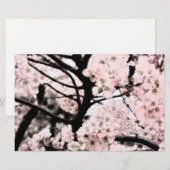 Cherry Blossom Edited Craft Paper Briefpapier (Voorkant / Achterkant)
