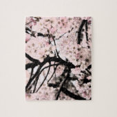 Cherry Blossom Edited Legpuzzel (Verticaal)