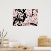 Cherry Blossom Edited Poster (Keuken)