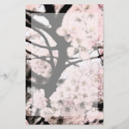 Cherry Blossom Edited Stationery Briefpapier