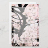 Cherry Blossom Edited Stationery Briefpapier (Voorkant / Achterkant)