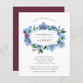 Cherry Blossom Elegant Lijst BUDGET Wedding (Voorkant / Achterkant)