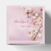 Cherry Blossom Elegant Wedding Favor Box Bedankdoosjes (Bovenkant)