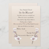 Cherry Blossom Elopement 2 Aankondiging (Voorkant / Achterkant)