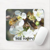 Cherry Blossom en Bee Happy Muismat (Met muis)