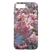 Cherry Blossom en Bee Pink Spring Flowers Case-Mate iPhone Case (Achterkant)