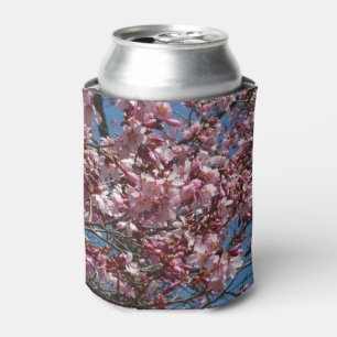 Cherry Blossom en Blue Sky Spring Floral Blikjeskoeler