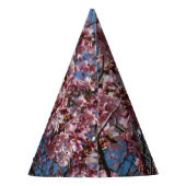 Cherry Blossom en Blue Sky Spring Floral Feesthoedjes (Achterkant)