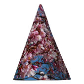 Cherry Blossom en Blue Sky Spring Floral Feesthoedjes (Rechts)