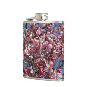 Cherry Blossom en Blue Sky Spring Floral Heupfles (Links)