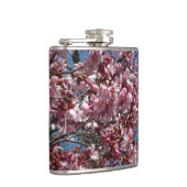 Cherry Blossom en Blue Sky Spring Floral Heupfles (Rechts)