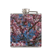 Cherry Blossom en Blue Sky Spring Floral Heupfles (Achterkant)
