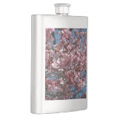 Cherry Blossom en Blue Sky Spring Floral Heupfles (Rechts)