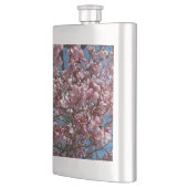 Cherry Blossom en Blue Sky Spring Floral Heupfles (Links)