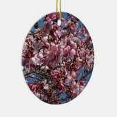 Cherry Blossom en Blue Sky Spring Floral Keramisch Ornament (Rechts)