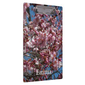 Cherry Blossom en Blue Sky Spring Floral Klembord (Rechts)
