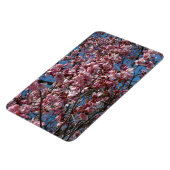 Cherry Blossom en Blue Sky Spring Floral Magneet (Linkerzijde)
