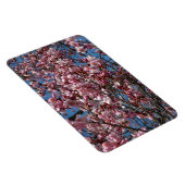 Cherry Blossom en Blue Sky Spring Floral Magneet (Rechterzijde)
