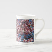 Cherry Blossom en Blue Sky Spring Floral Porselein Kop (Rechts)