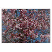 Cherry Blossom en Blue Sky Spring Floral Snijplank (Voorkant)