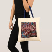 Cherry Blossom en Blue Sky Spring Floral Tote Bag (Voorkant (product))