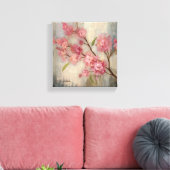 Cherry Blossom en Branch Canvas Afdruk (Insitu (Woonkamer))