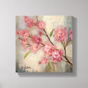 Cherry Blossom en Branch Canvas Afdruk