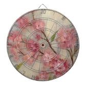 Cherry Blossom en Branch Dartbord (Voorkant)