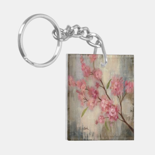 Cherry Blossom en Branch Sleutelhanger (Voorkant Links)