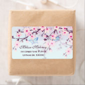 Cherry Blossom en Butterflies Etiket (Insitu)