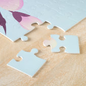 Cherry Blossom en Butterflies Legpuzzel (Zijkant)