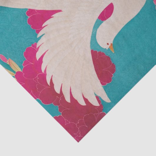 Cherry Blossom en Dove Tissuepapier (Detail)