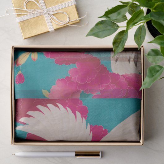 Cherry Blossom en Dove Tissuepapier (Geschenk)