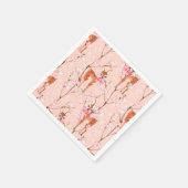 Cherry blossom en flawns/2 servetten (Hoek)