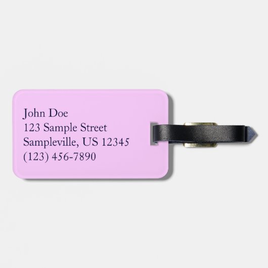 Cherry Blossom en het Washington Monument in DC Bagagelabel (Achterkant horizontaal)