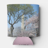 Cherry Blossom en het Washington Monument in DC Blikjeskoeler (Achterkant)