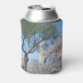 Cherry Blossom en het Washington Monument in DC Blikjeskoeler (Blikje Achterkant)