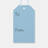 Cherry Blossom en het Washington Monument in DC Cadeaulabel (Achterkant)