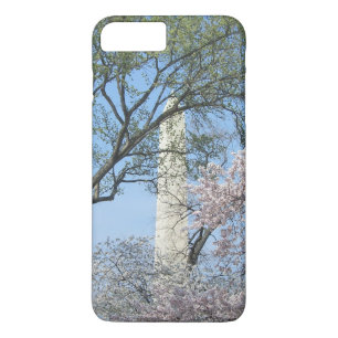 Cherry Blossom en het Washington Monument in DC Case-Mate iPhone Case
