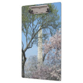 Cherry Blossom en het Washington Monument in DC Klembord (Links)