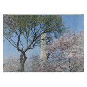 Cherry Blossom en het Washington Monument in DC Snijplank (Voorkant)