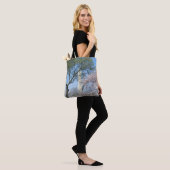 Cherry Blossom en het Washington Monument in DC Tote Bag (Op model)
