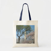 Cherry Blossom en het Washington Monument in DC Tote Bag (Voorkant)